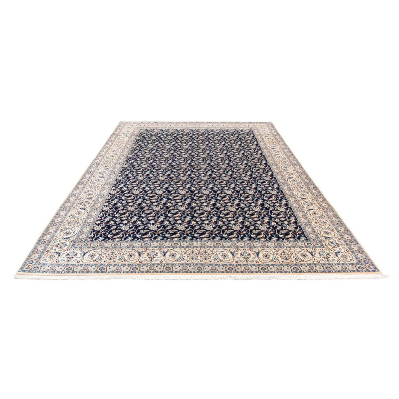 Alfombra Persa - Nain - Prima - 351 x 253 cm - azul oscuro