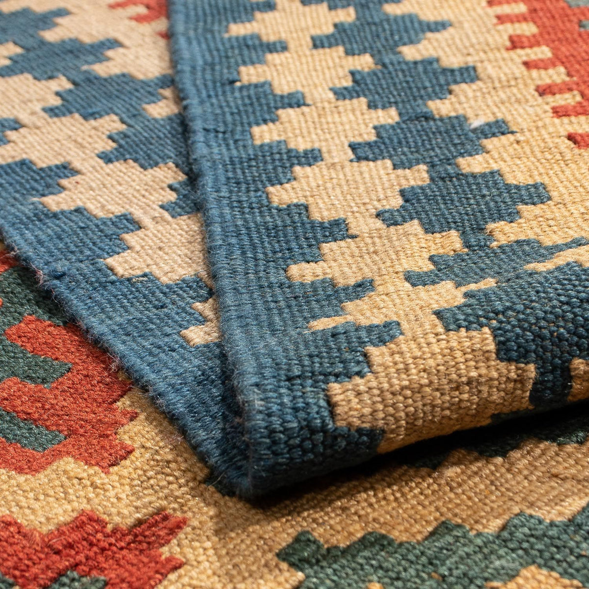 Alfombra Kelim - Oriental - 211 x 154 cm - marrón