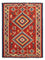 Alfombra Kelim - Oriental - 217 x 160 cm - rojo oscuro