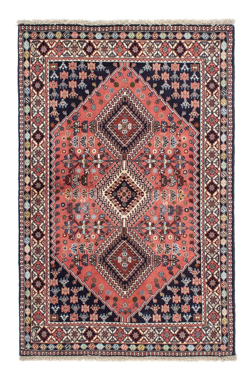 Alfombra persa - Nómada - 153 x 100 cm - rojo claro