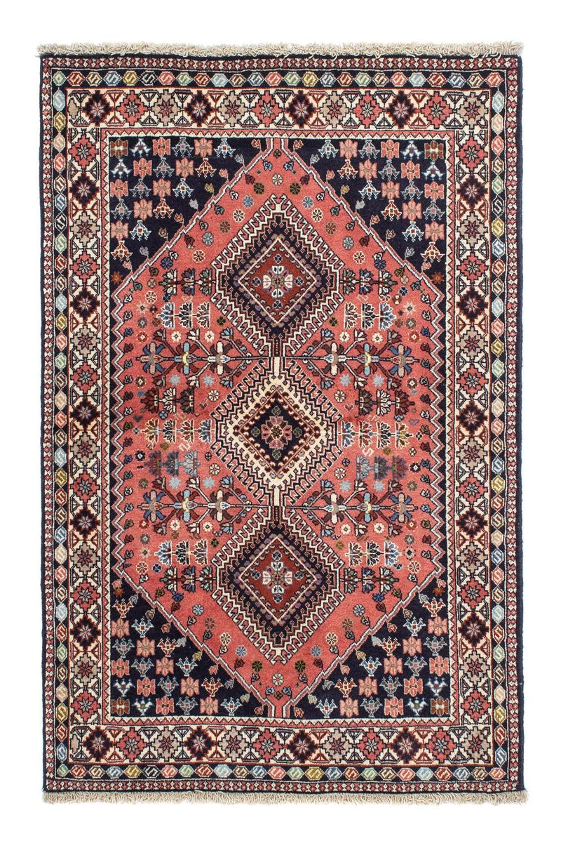 Alfombra persa - Nómada - 153 x 100 cm - rojo claro