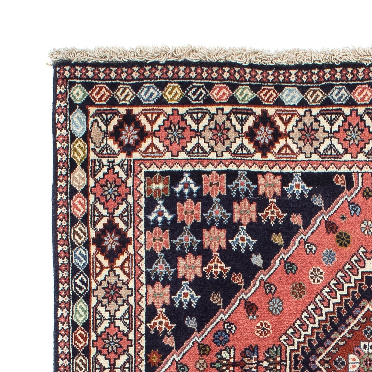 Alfombra persa - Nómada - 153 x 100 cm - rojo claro