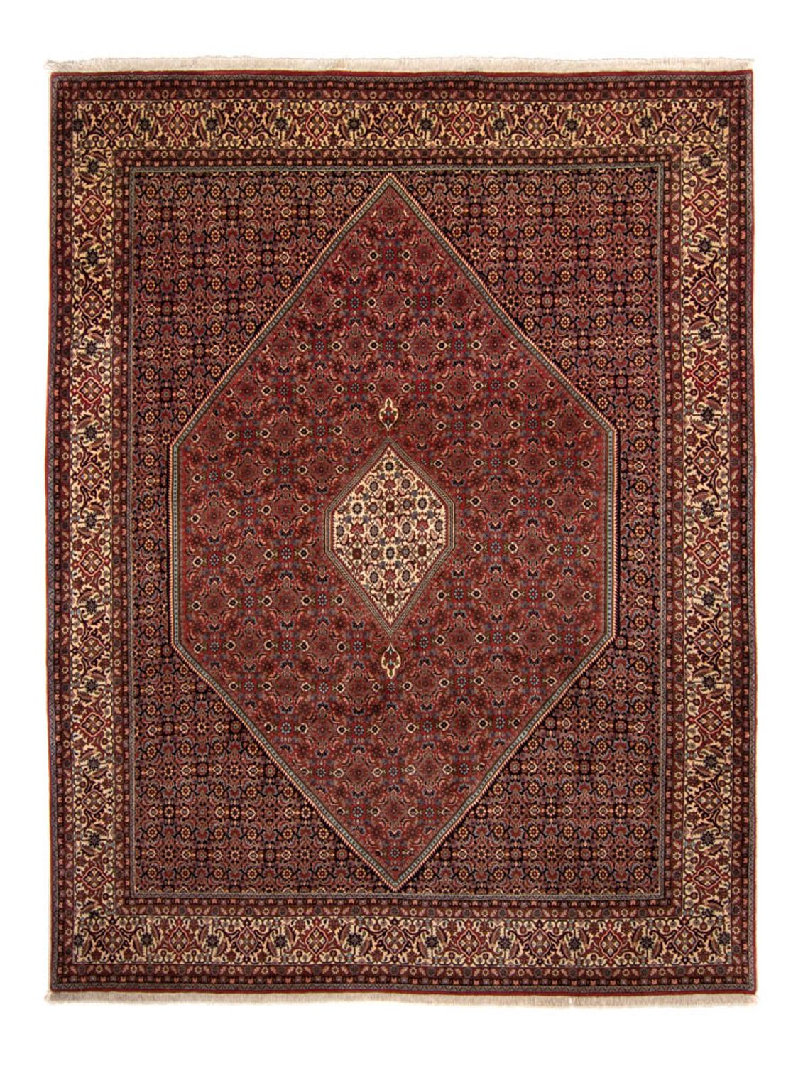 Alfombra persa - Bidjar - 329 x 255 cm - marrón