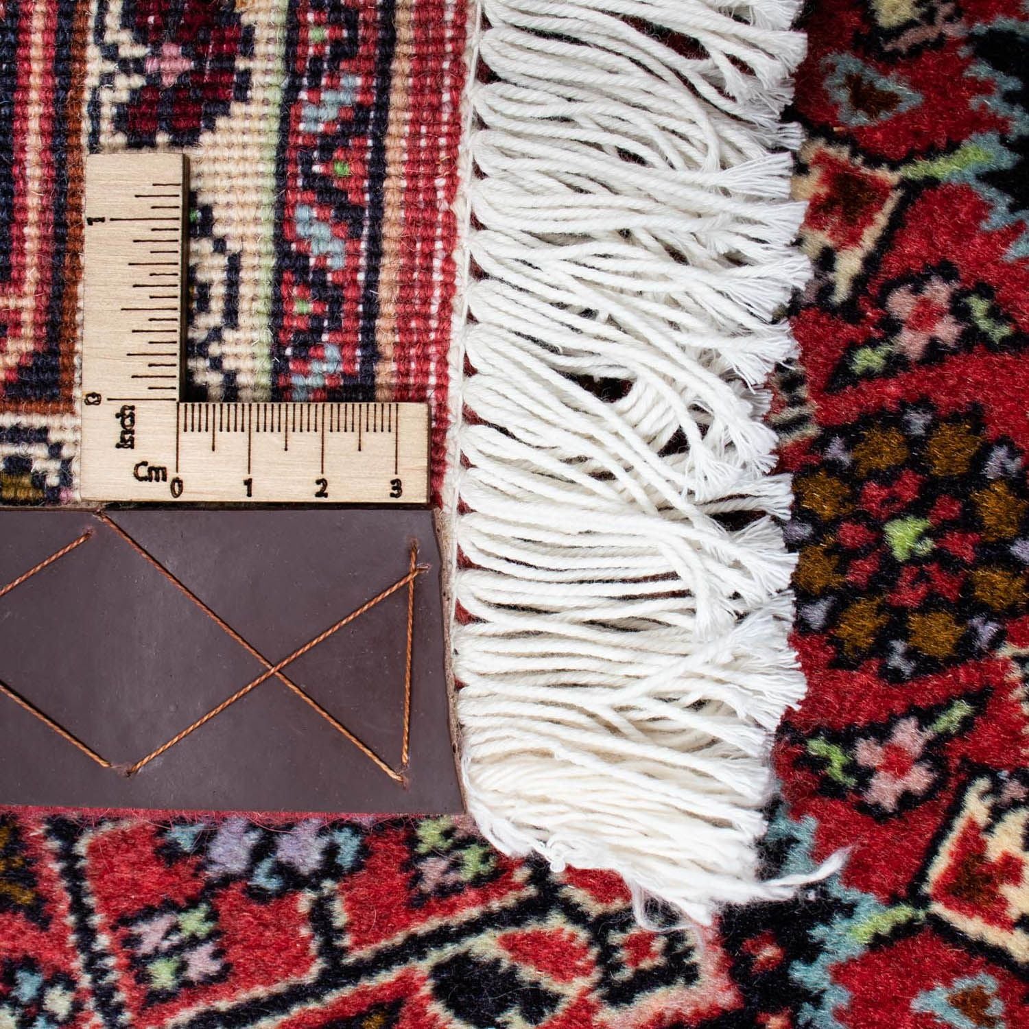 Alfombra persa - Bidjar - 200 x 140 cm - rojo