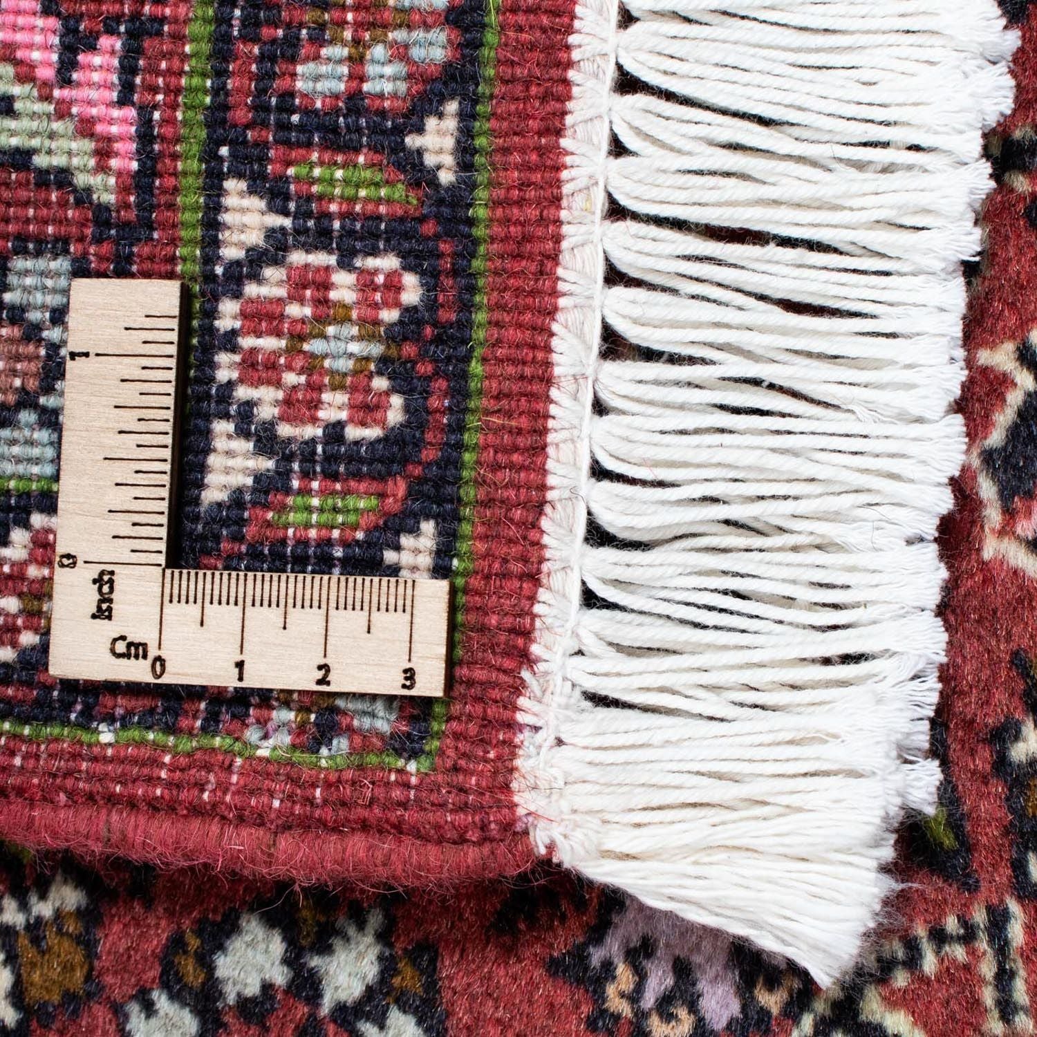 Alfombra persa - Bidjar - 208 x 139 cm - rojo