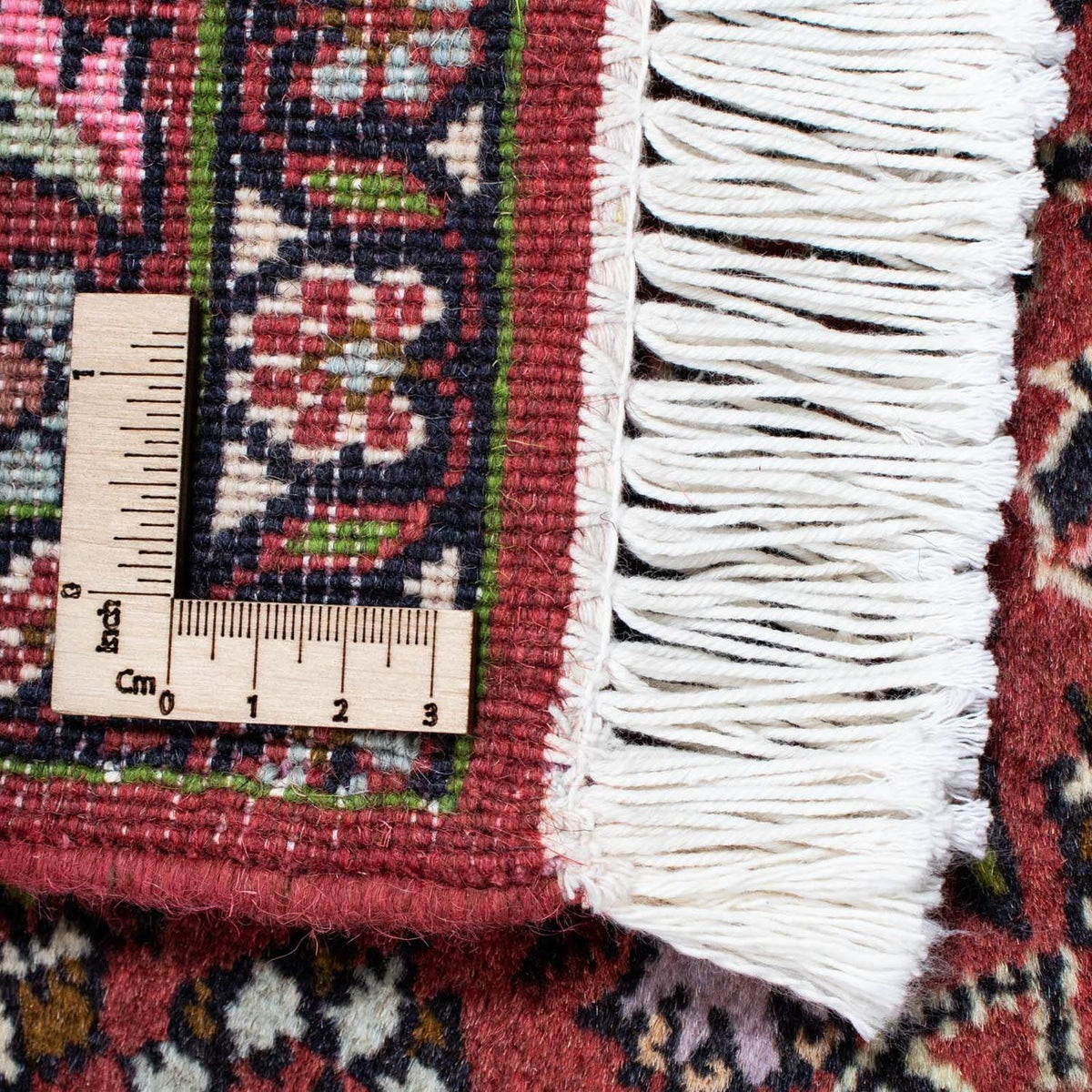 Alfombra persa - Bidjar - 208 x 139 cm - rojo