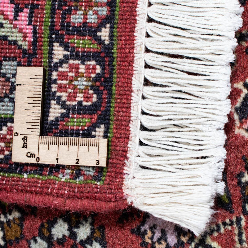 Alfombra persa - Bidjar - 208 x 139 cm - rojo