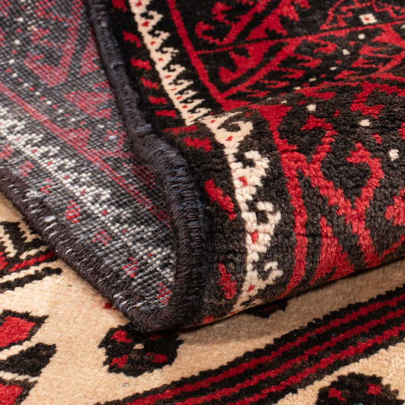 Alfombra Belutsch - 199 x 115 cm - rojo