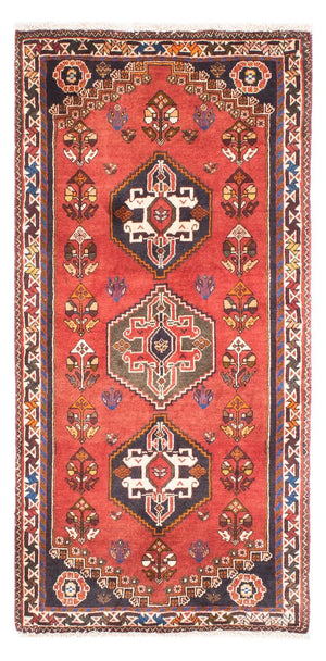 Alfombra de pasillo Alfombra persa - Nómada - 164 x 80 cm - rojo oscuro