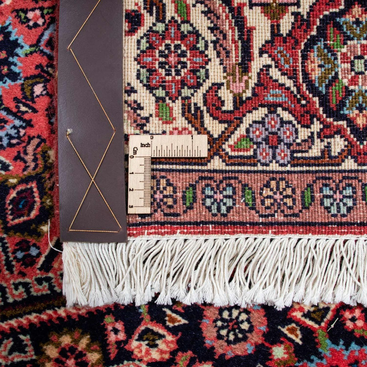 Alfombra persa - Bidjar - 232 x 141 cm - rojo