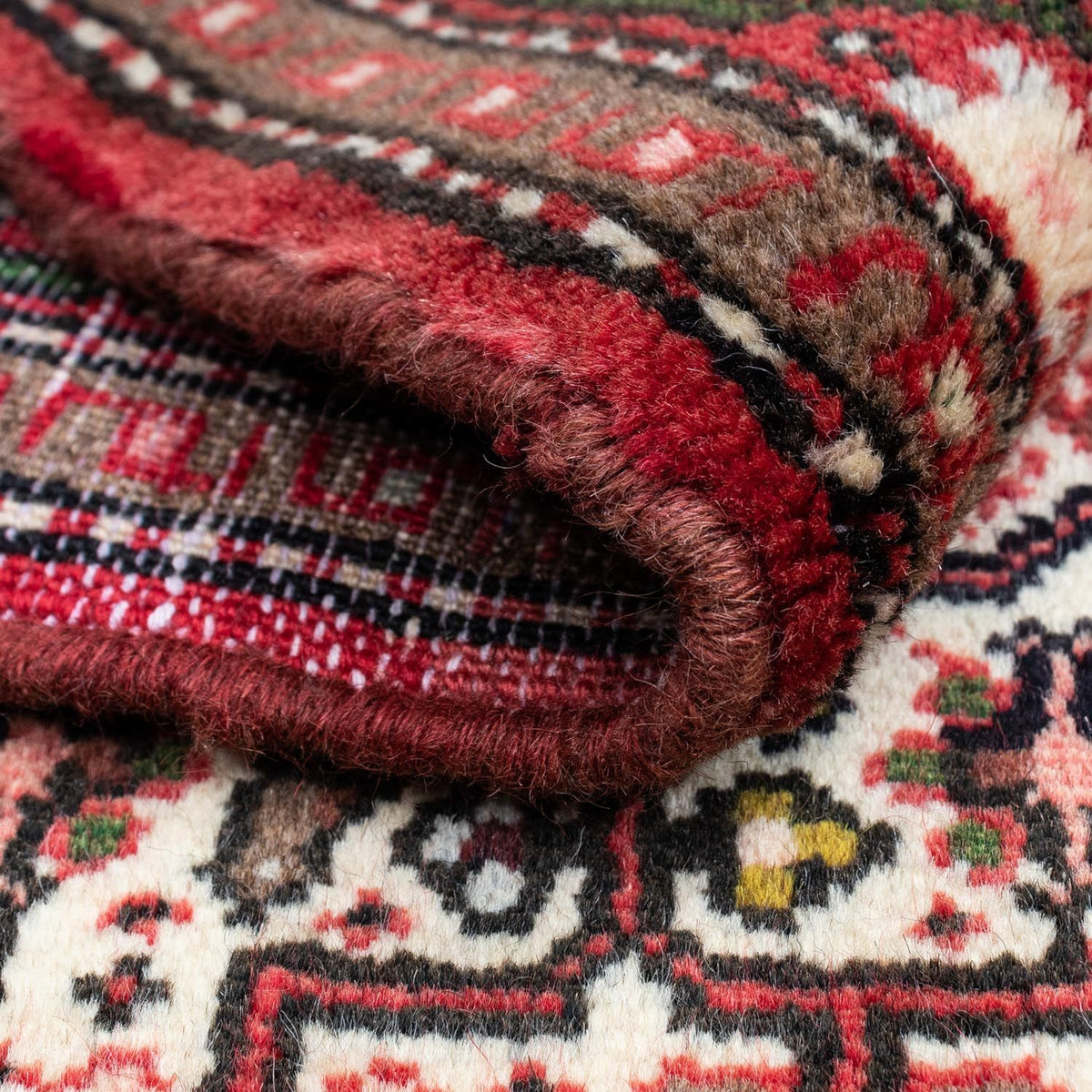 Alfombra persa - Nómada - 115 x 75 cm - rojo claro