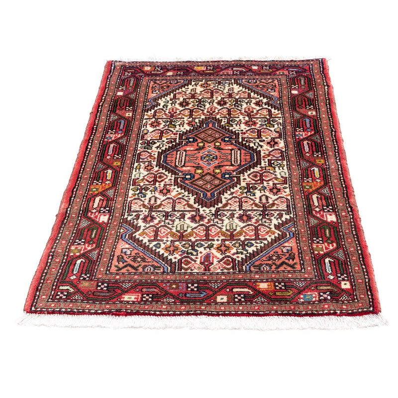 Alfombra persa - Nómada - 115 x 75 cm - rojo claro