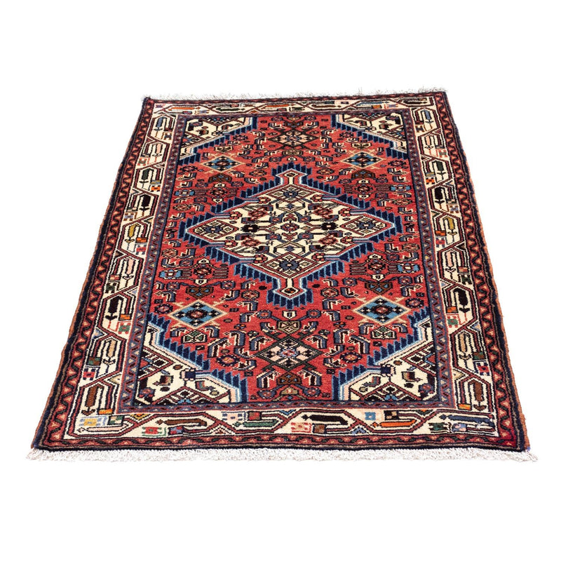 Alfombra persa - Nómada - 125 x 80 cm - rojo claro