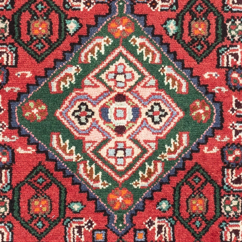 Alfombra persa - Nómada - 121 x 82 cm - rojo
