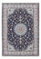 Alfombra Persa - Nain - Real - 300 x 202 cm - azul oscuro