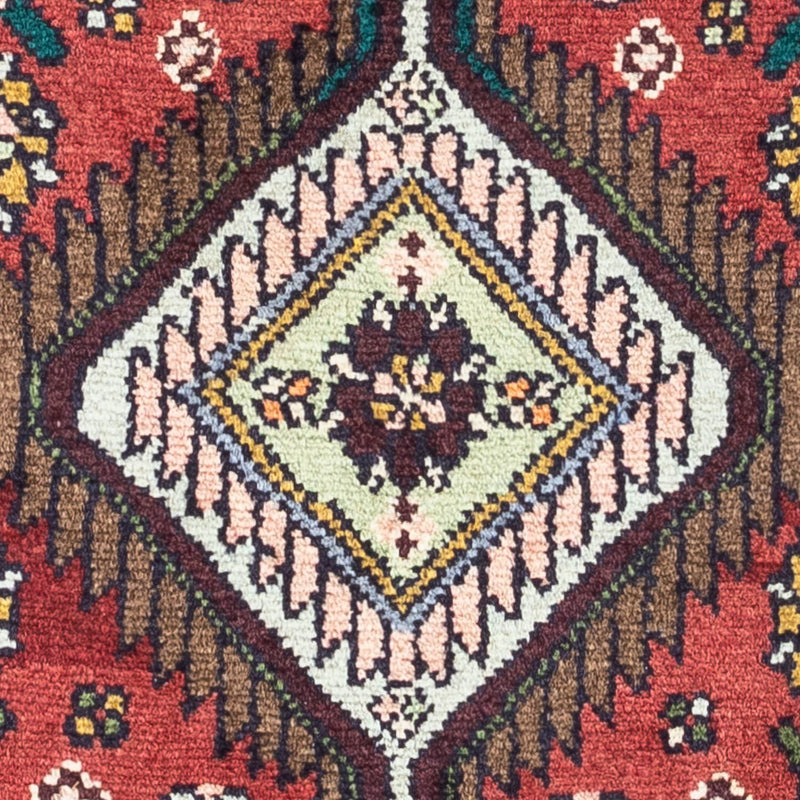 Alfombra persa - Nómada - 128 x 80 cm - rojo