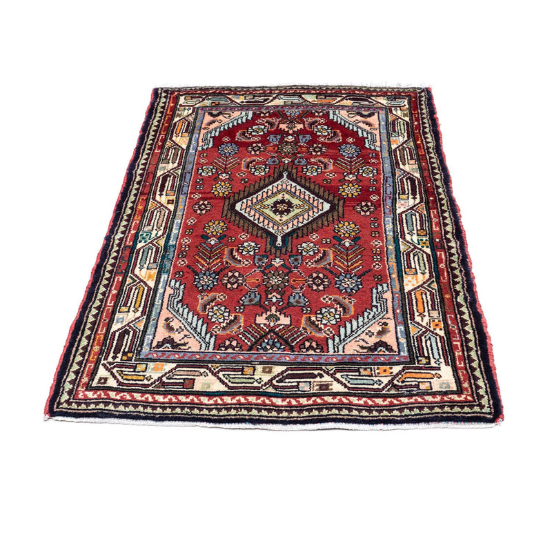 Alfombra persa - Nómada - 128 x 80 cm - rojo