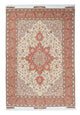 Alfombra Persa - Tabriz - Real - 212 x 148 cm - beige