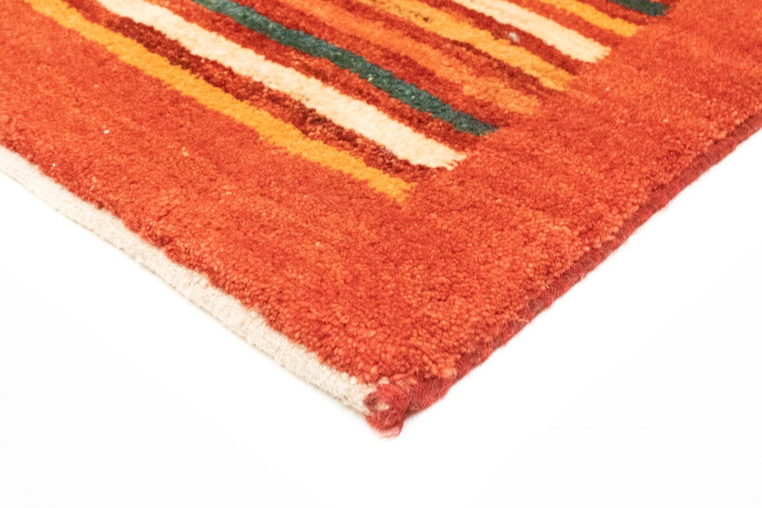 Alfombra Gabbeh - Persa - 181 x 120 cm - rojo