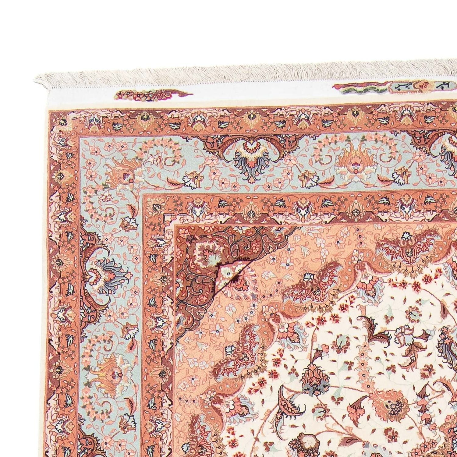 Alfombra Persa - Tabriz - Real - 305 x 200 cm - beige