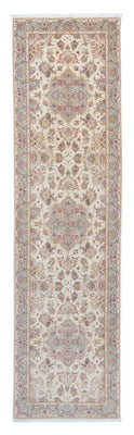 Alfombra de pasillo Alfombra Persa - Tabriz - Real - 358 x 91 cm - beige