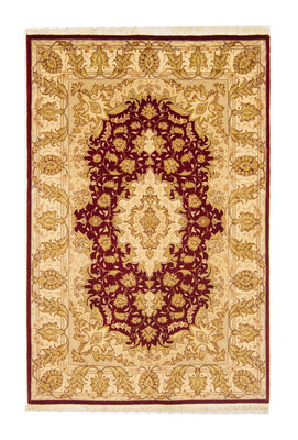Alfombra Persa - Tabriz - Real - 153 x 100 cm - rojo