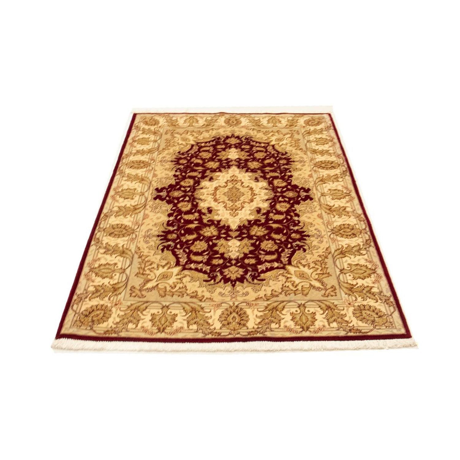 Alfombra Persa - Tabriz - Real - 153 x 100 cm - rojo