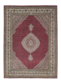 Alfombra persa - Tabriz - 208 x 152 cm - rojo oscuro