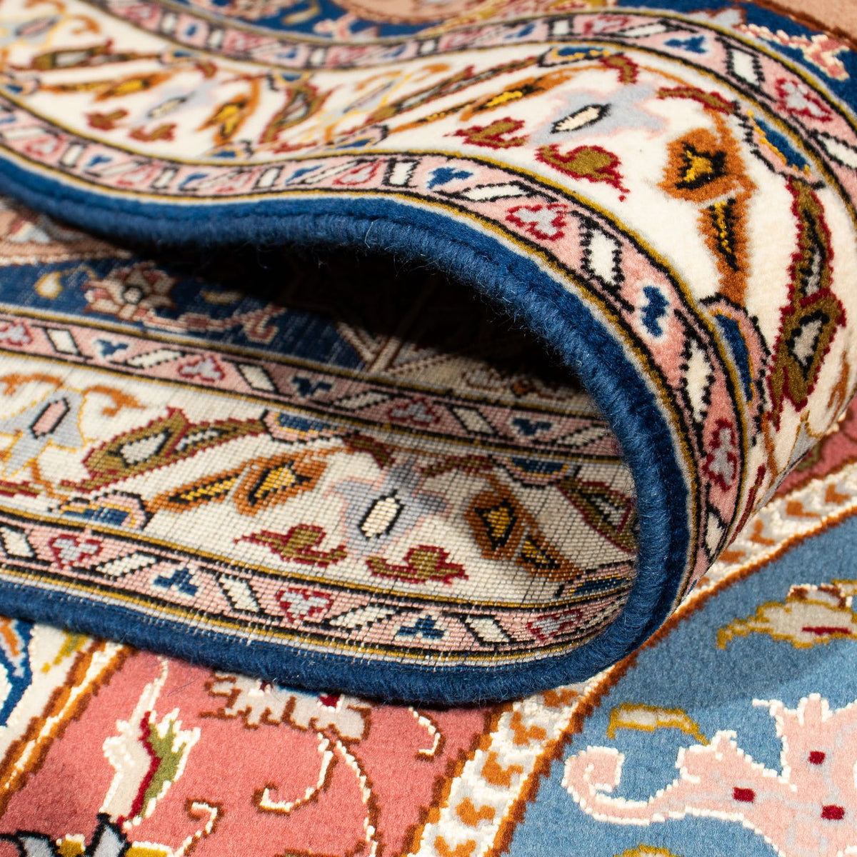 Alfombra Persa - Tabriz - Real cuadrado  - 254 x 248 cm - multicolor