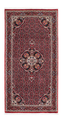 Alfombra de pasillo Alfombra persa - Bidjar - 197 x 98 cm - rojo