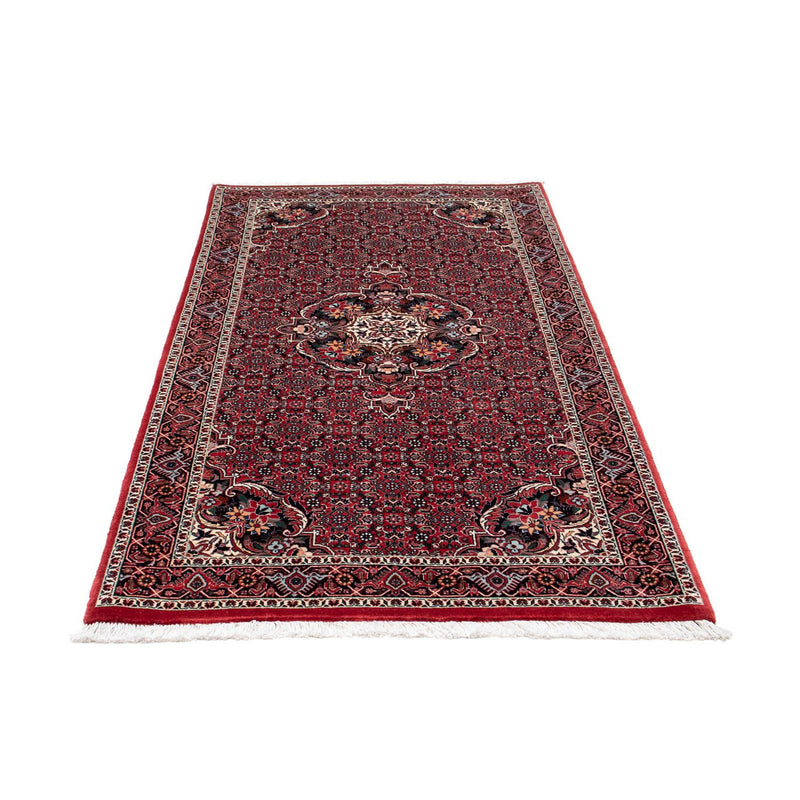 Alfombra de pasillo Alfombra persa - Bidjar - 197 x 98 cm - rojo