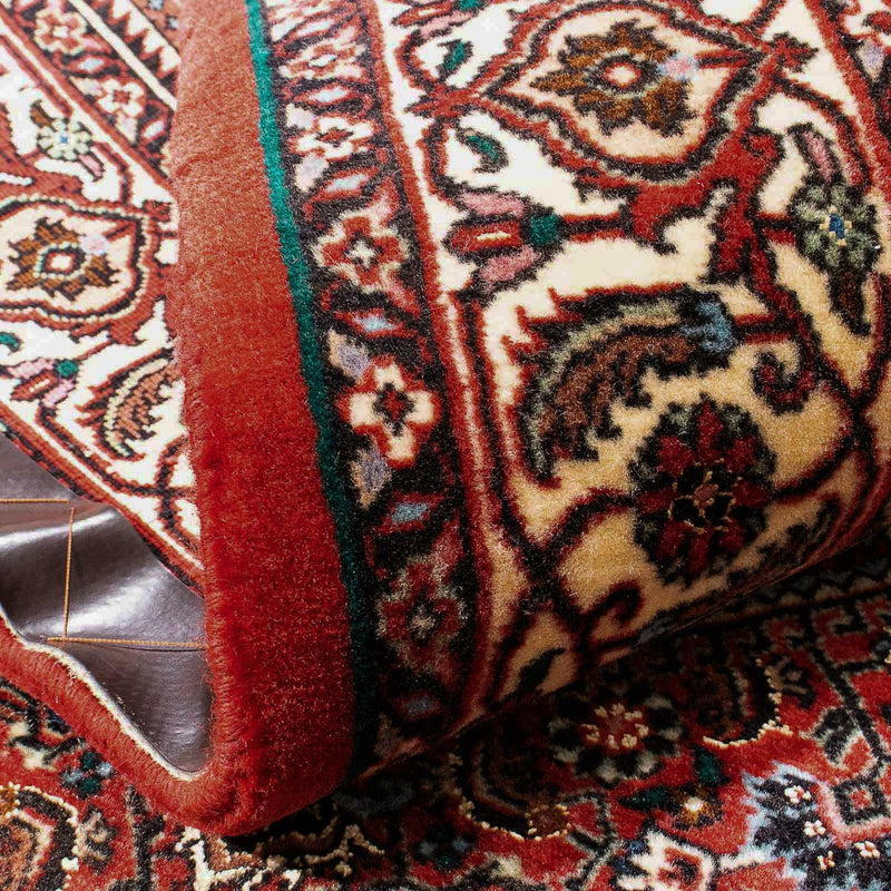Alfombra persa - Bidjar - 183 x 111 cm - rojo