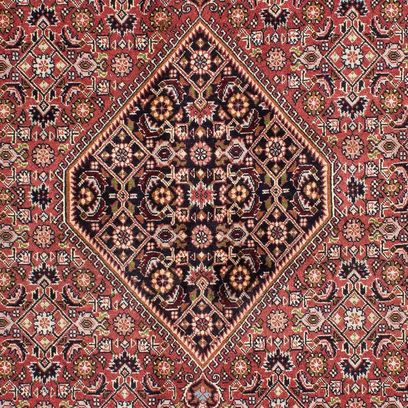 Alfombra persa - Bidjar - 239 x 140 cm - rojo
