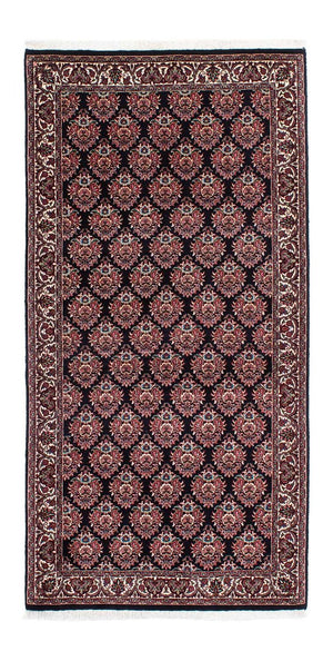 Alfombra de pasillo Alfombra persa - Bidjar - 200 x 100 cm - azul oscuro