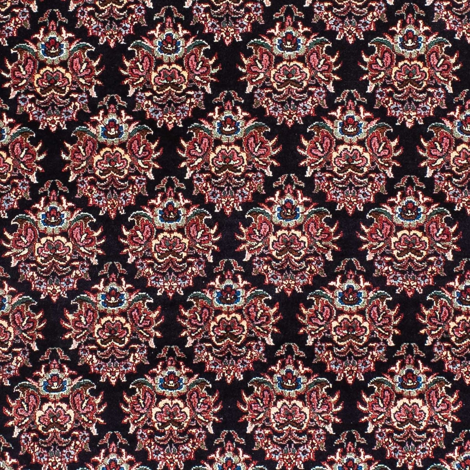 Alfombra de pasillo Alfombra persa - Bidjar - 200 x 100 cm - azul oscuro