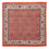 Alfombra persa - Bidjar cuadrado  - 97 x 95 cm - rojo