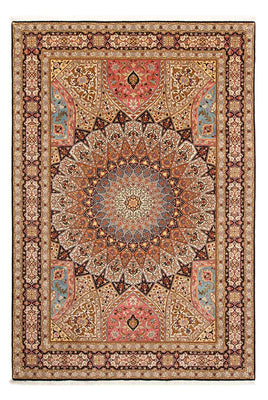 Alfombra persa - Tabriz - 351 x 254 cm - marrón claro
