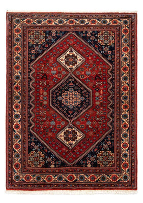 Alfombra persa - Nómada - 147 x 100 cm - rojo oscuro