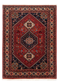 Alfombra persa - Nómada - 147 x 100 cm - rojo oscuro