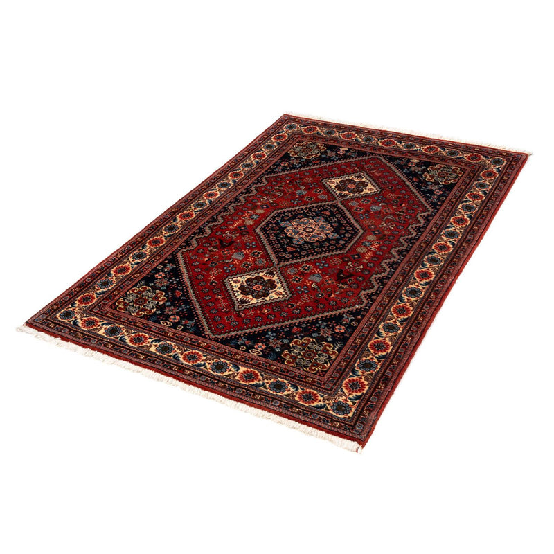 Alfombra persa - Nómada - 147 x 100 cm - rojo oscuro