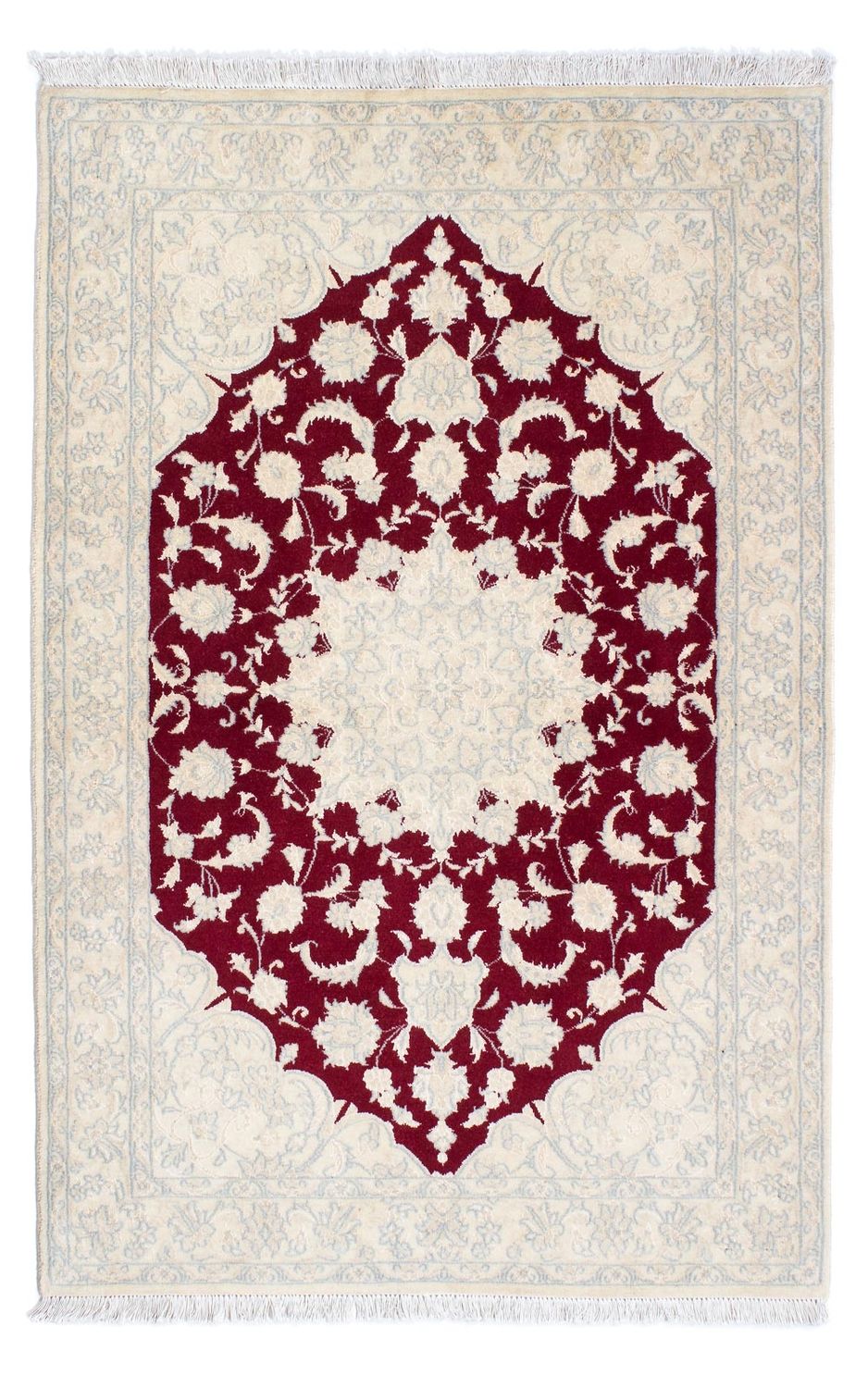 Alfombra Persa - Nain - Real - 150 x 97 cm - beige