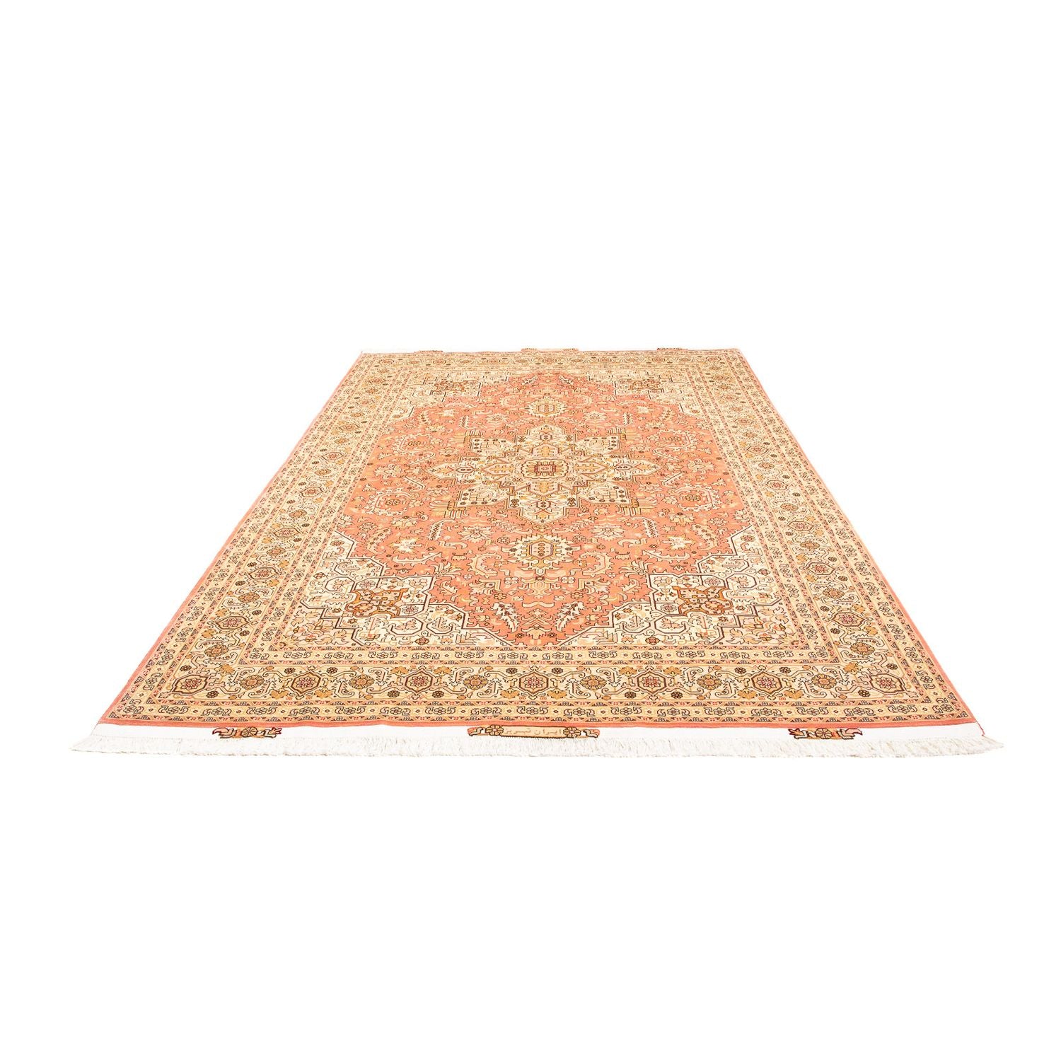 Alfombra Persa - Tabriz - Real - 301 x 200 cm - rojo claro