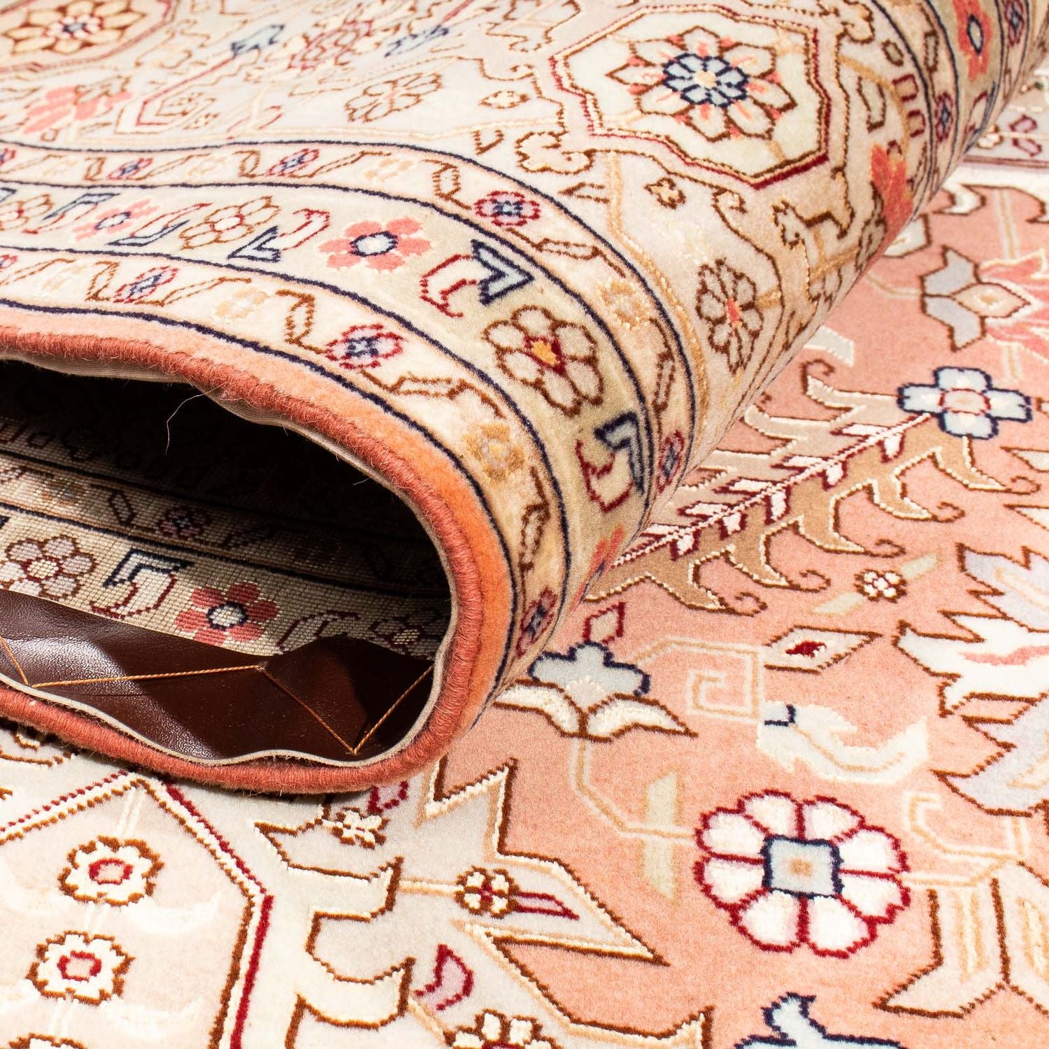 Alfombra Persa - Tabriz - Real - 300 x 206 cm - beige