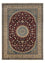 Alfombra Persa - Nain - Real - 344 x 245 cm - rojo oscuro