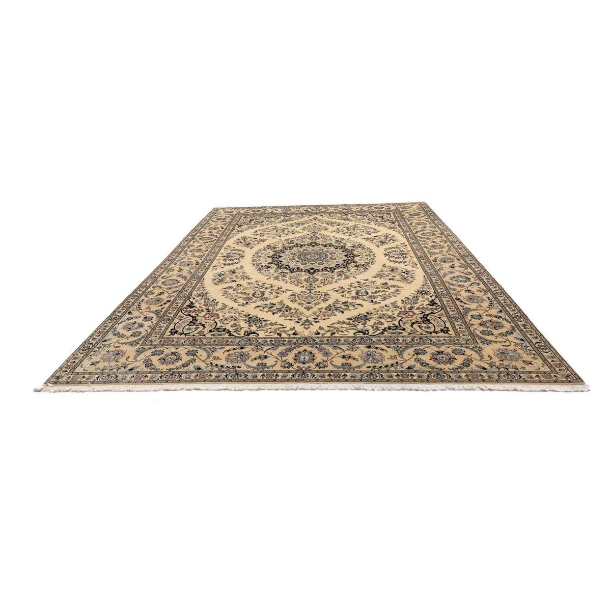 Alfombra Persa - Nain - Real - 346 x 249 cm - beige