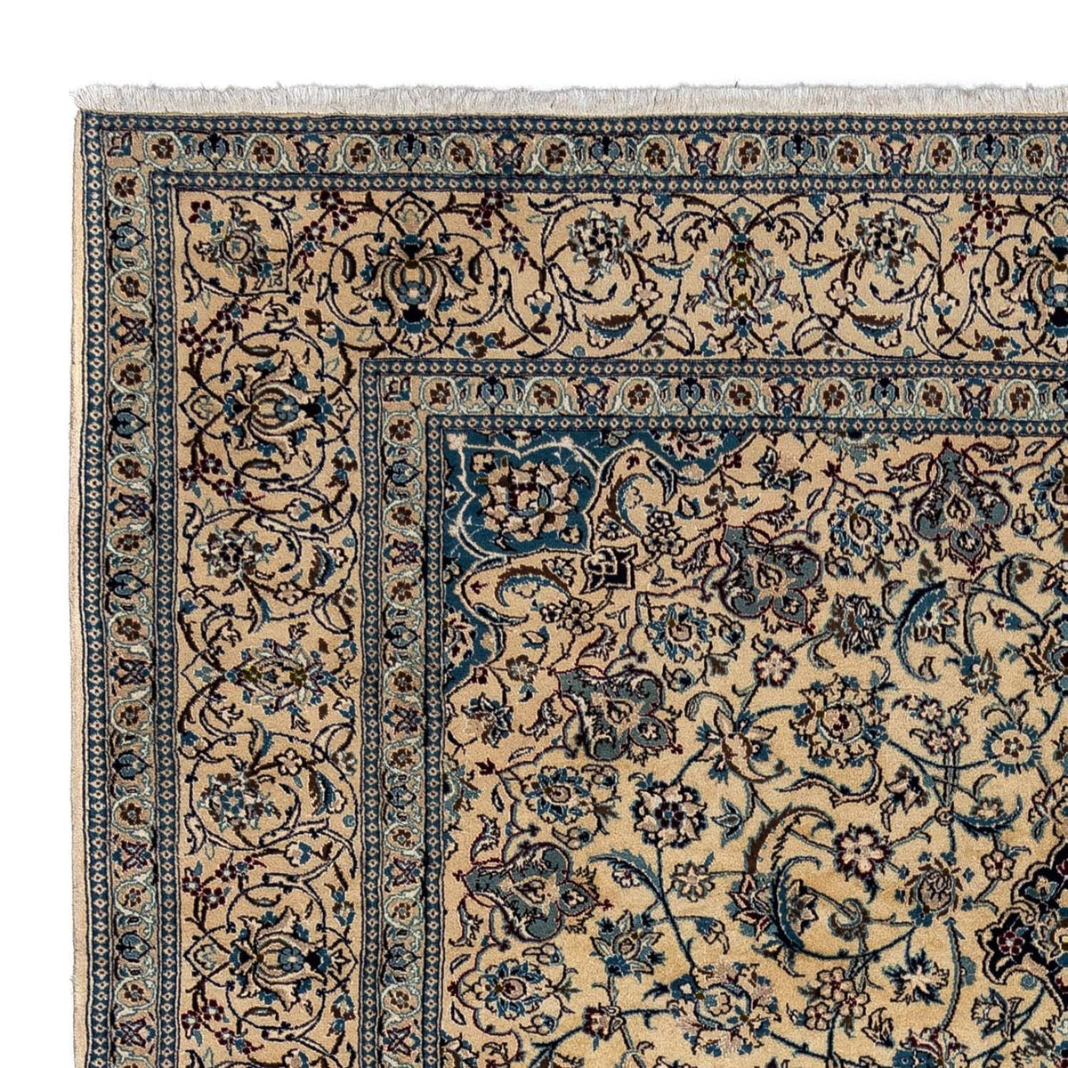 Alfombra Persa - Nain - Real - 348 x 249 cm - beige