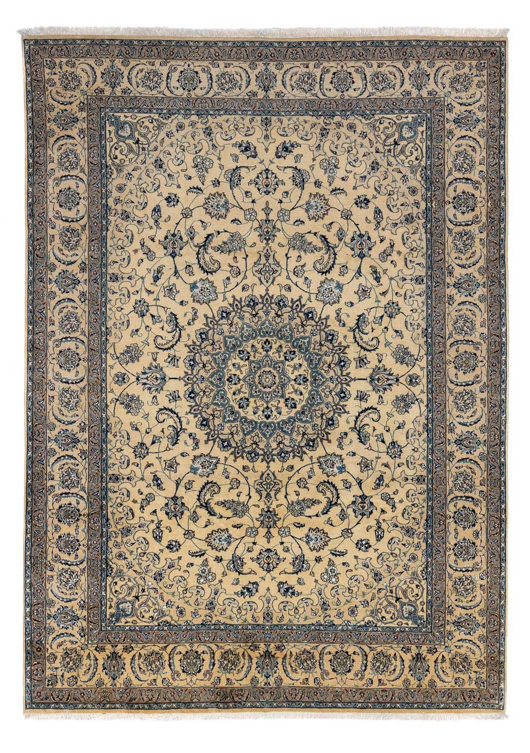 Alfombra Persa - Nain - Real - 345 x 244 cm - beige