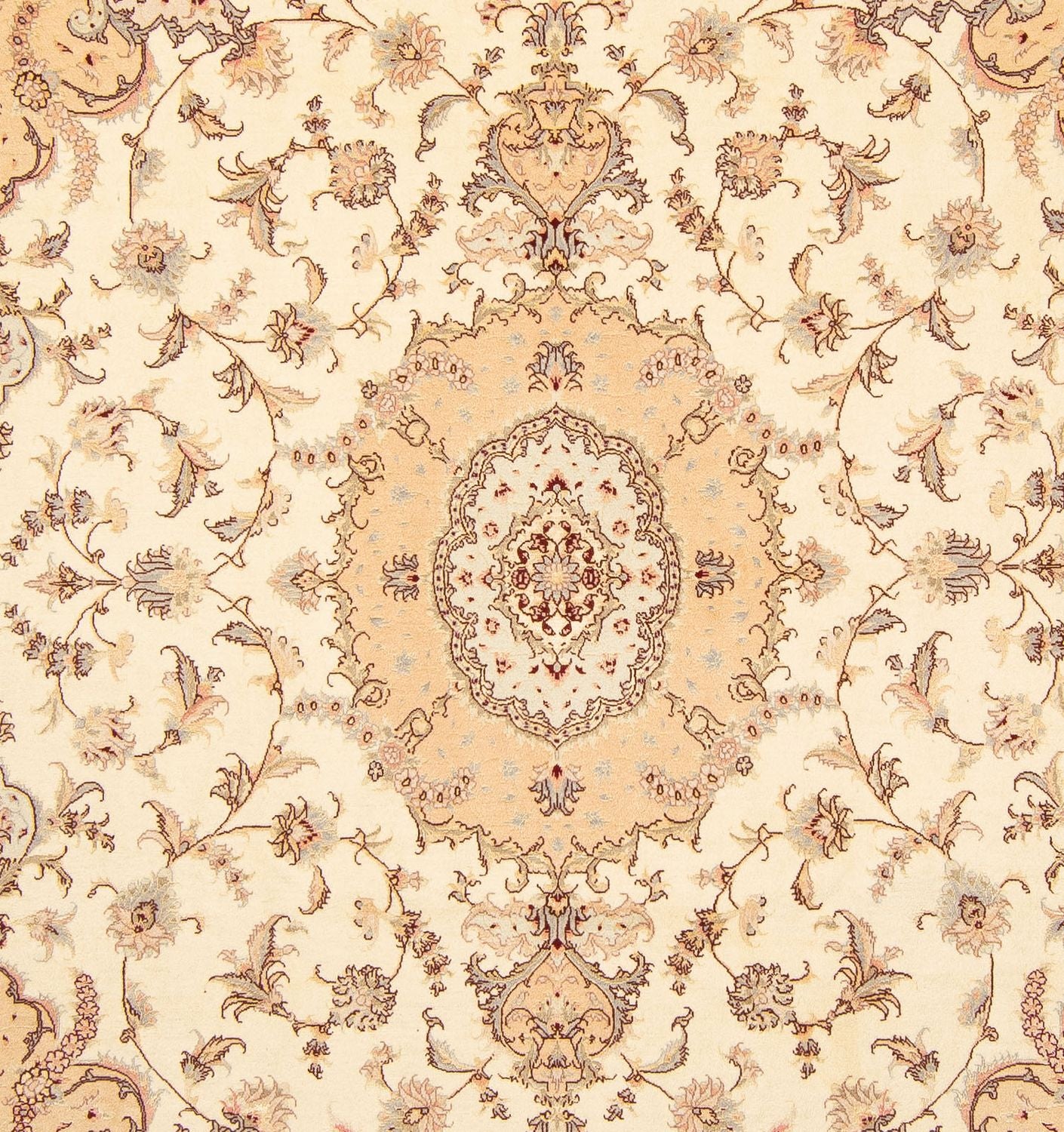 Alfombra Persa - Tabriz - Real - 263 x 203 cm - beige