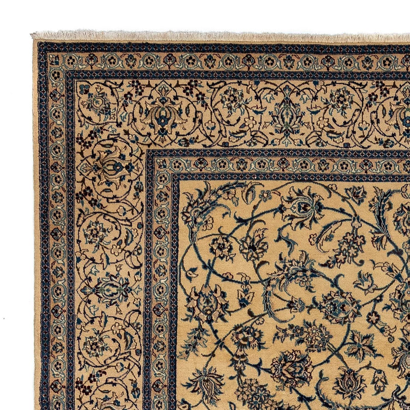 Alfombra Persa - Nain - Real - 353 x 248 cm - beige oscuro