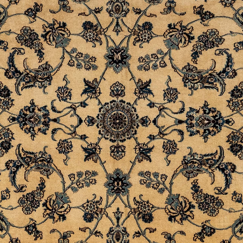 Alfombra Persa - Nain - Real - 342 x 250 cm - beige oscuro